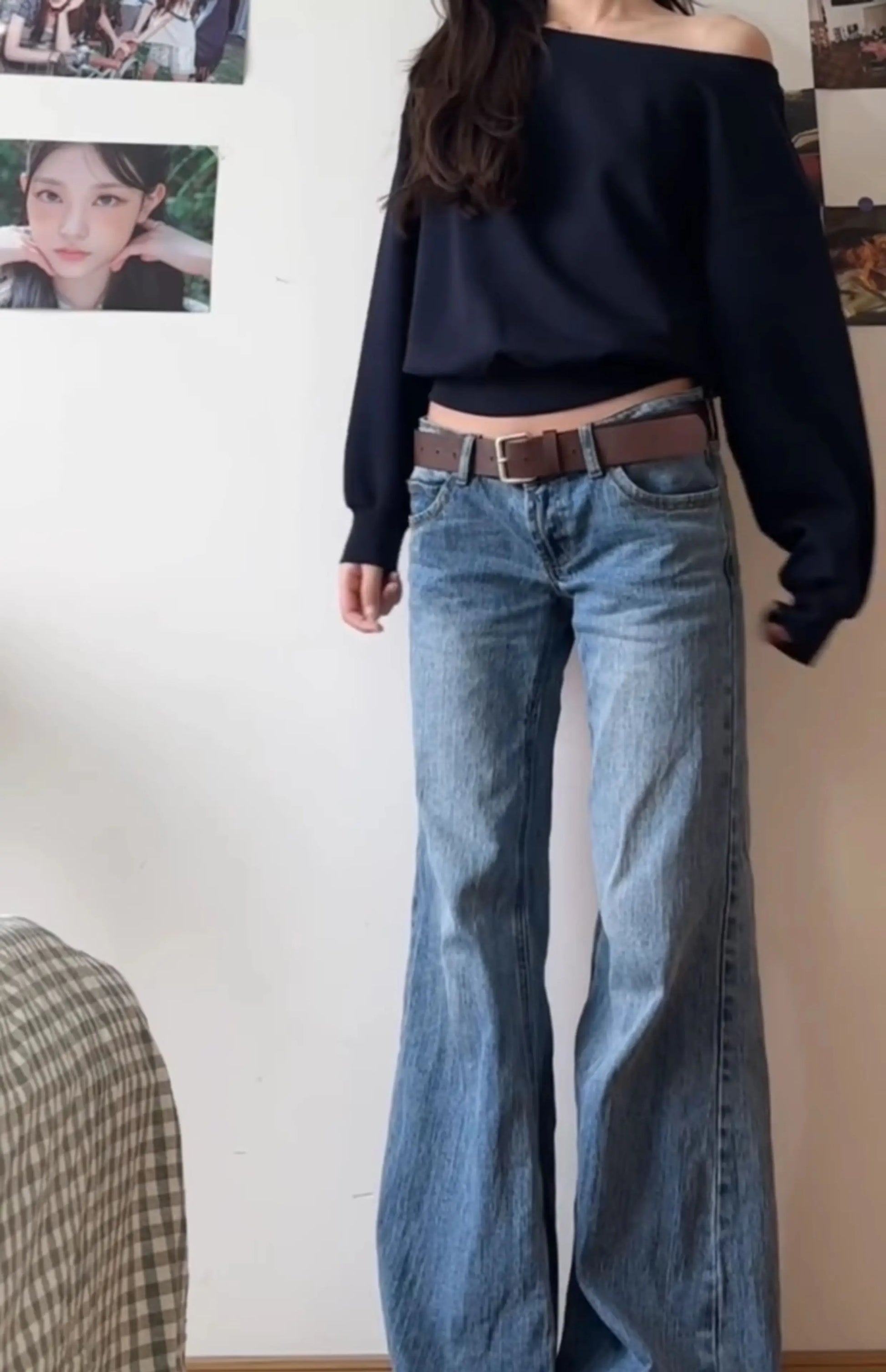 Baggy Flare Jean Japanese Y2K Streetwear