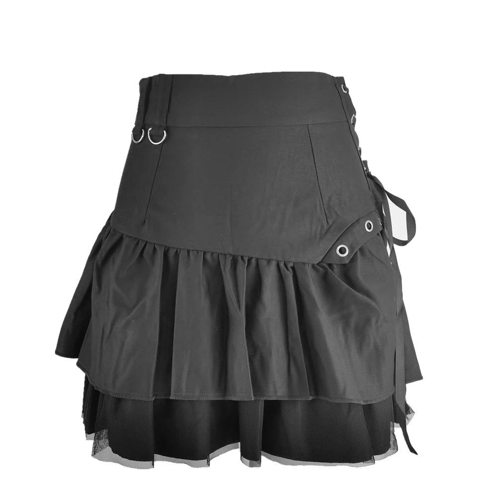 Layered Black Skirt