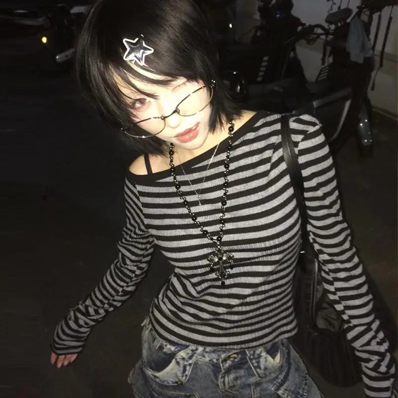Chaos Stripes Top