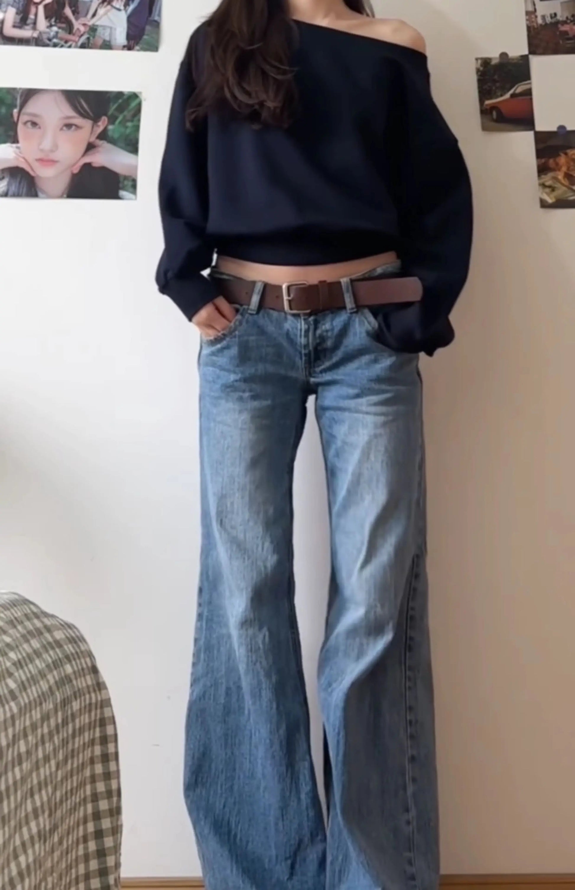 Baggy Flare Jean Japanese Y2K Streetwear