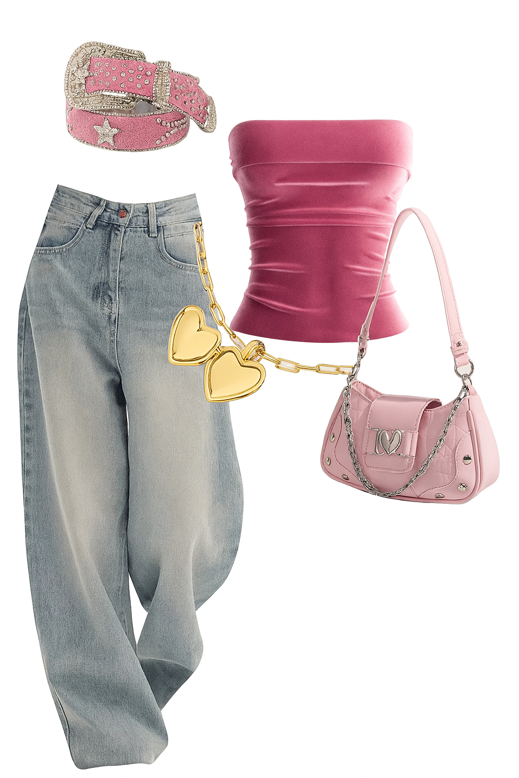 Pink Y2K Set