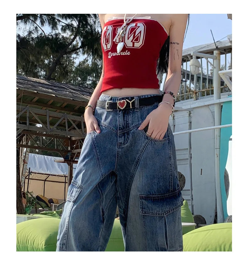Y2K Wide Cargo Pants