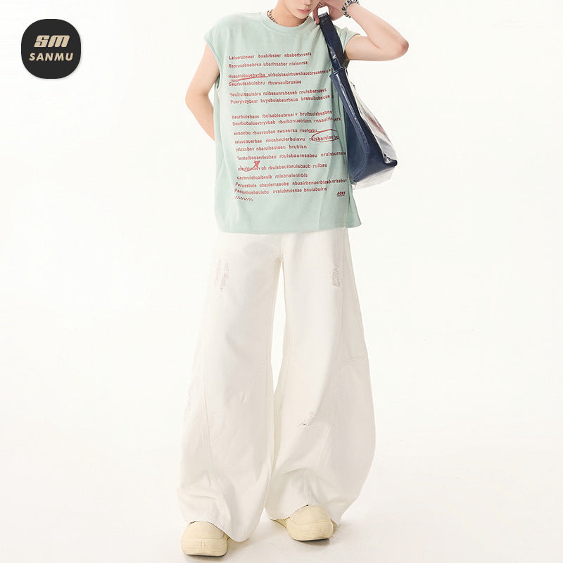 Korean Style Baggy Pants - Streetwear