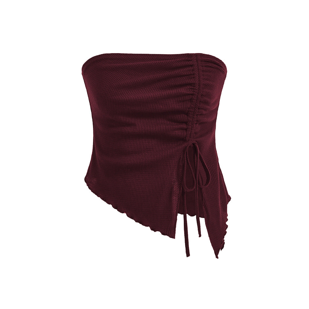 Strapless Y2K Crop