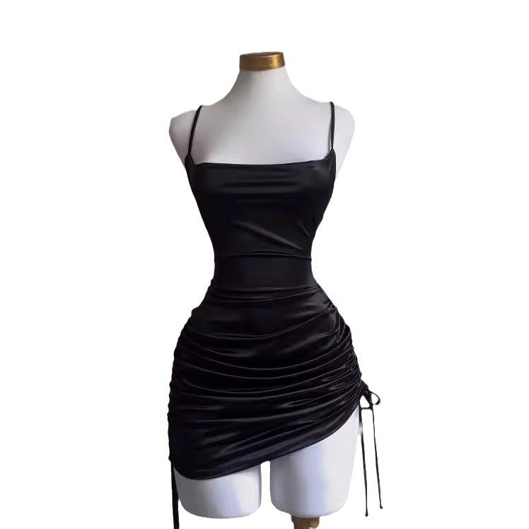 Y2K Ruched Bodycon Mini Dress