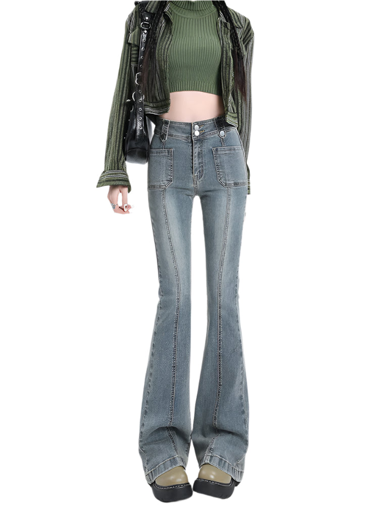 High Waist Flare Jeans Teen