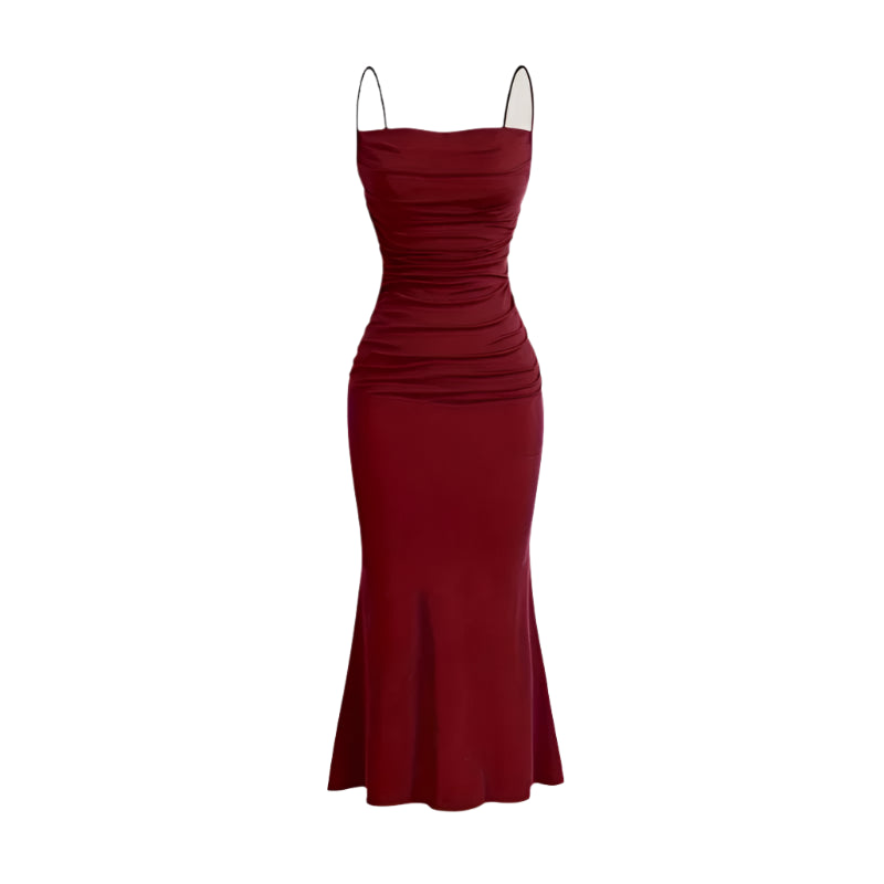 Ruched Bodycon Mermaid Dress