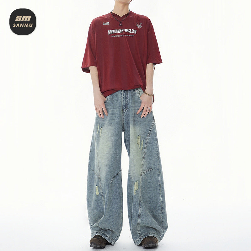 Korean Style Baggy Pants - Streetwear
