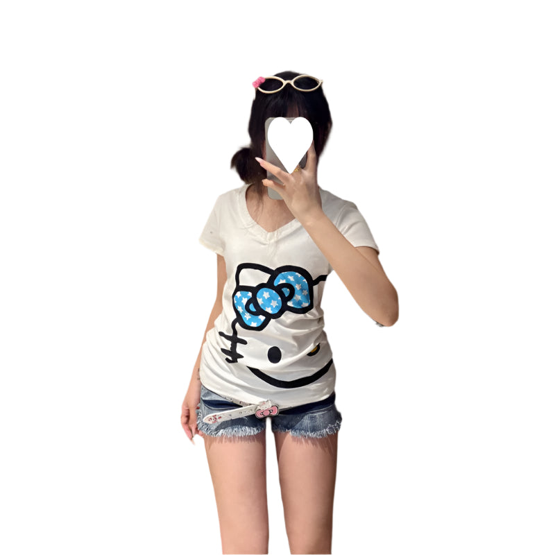 Hello Kitty Star Bow Tee