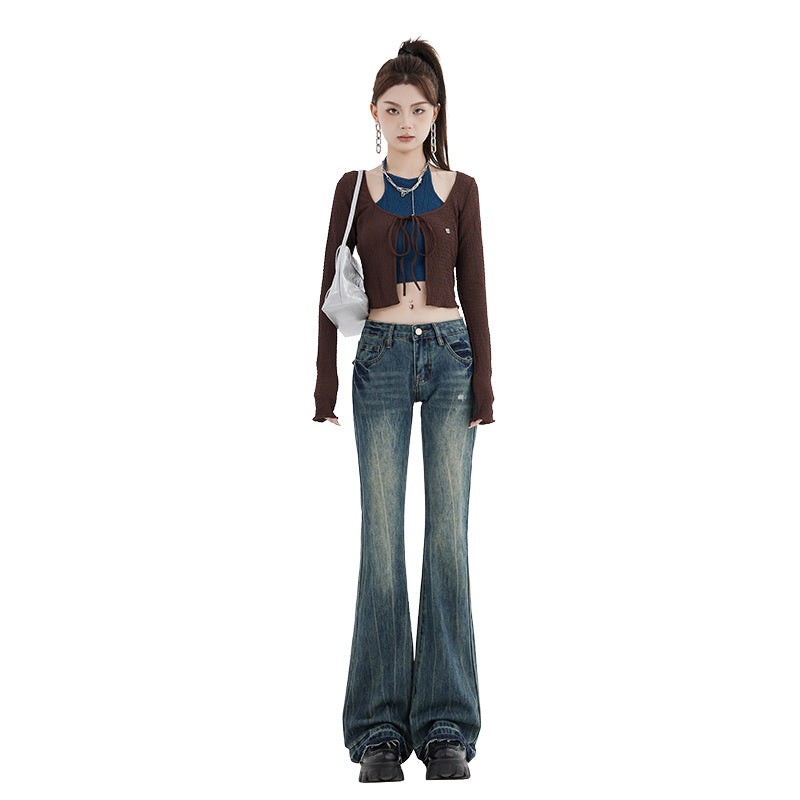 Y2K Low Rise Jeans for Teens