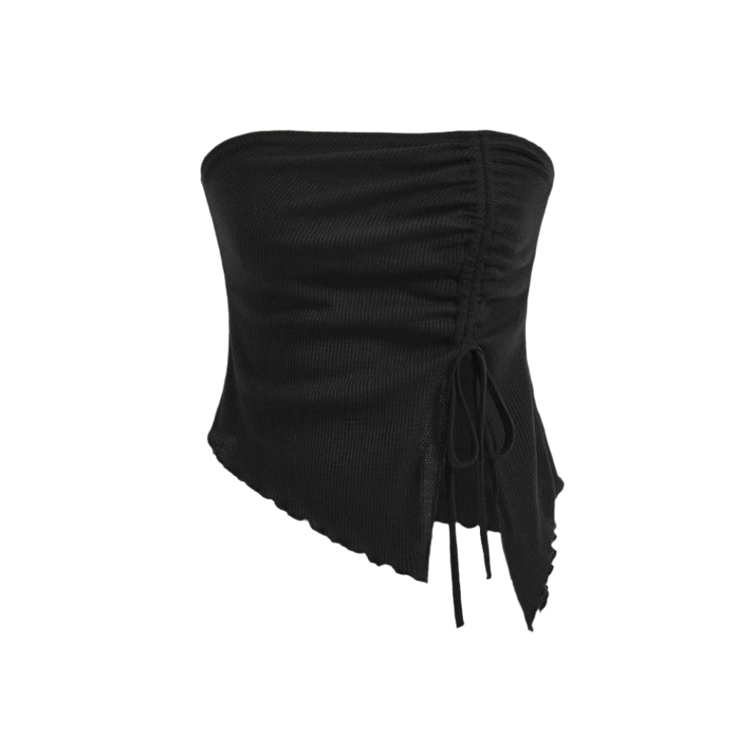 Strapless Y2K Crop