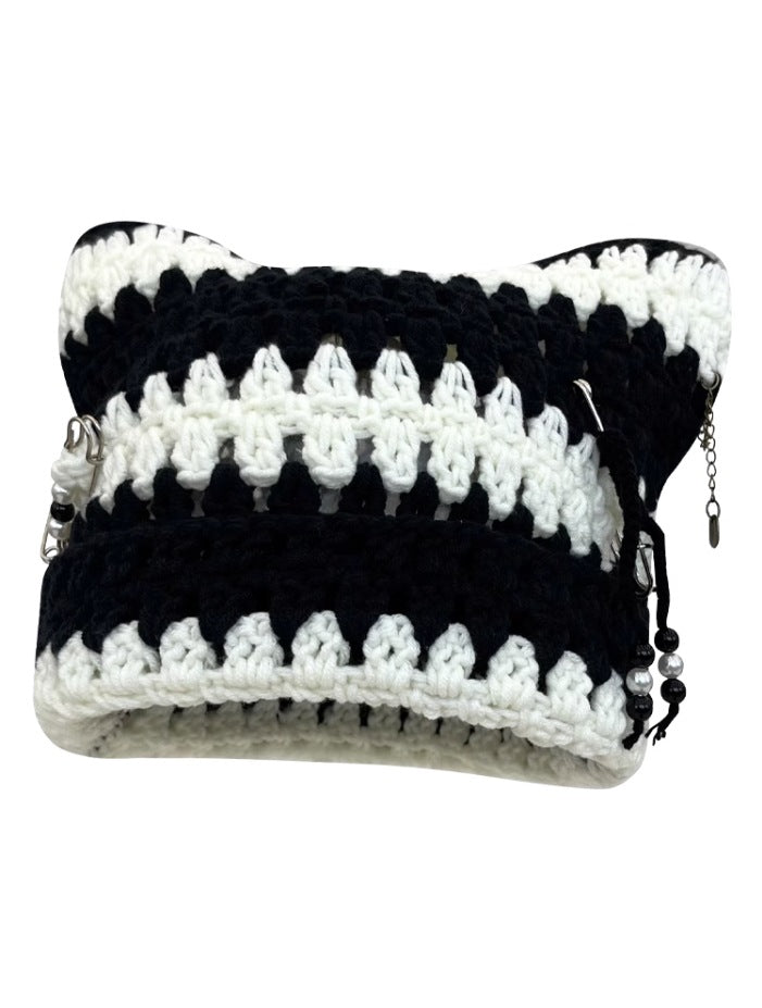 Cat Ear Knitted Hat