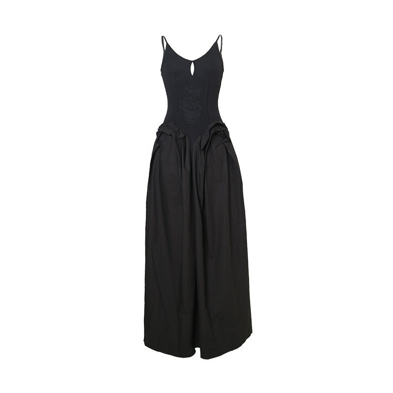 Elegant Cinched Dress – Soft Vintage Aesthetic