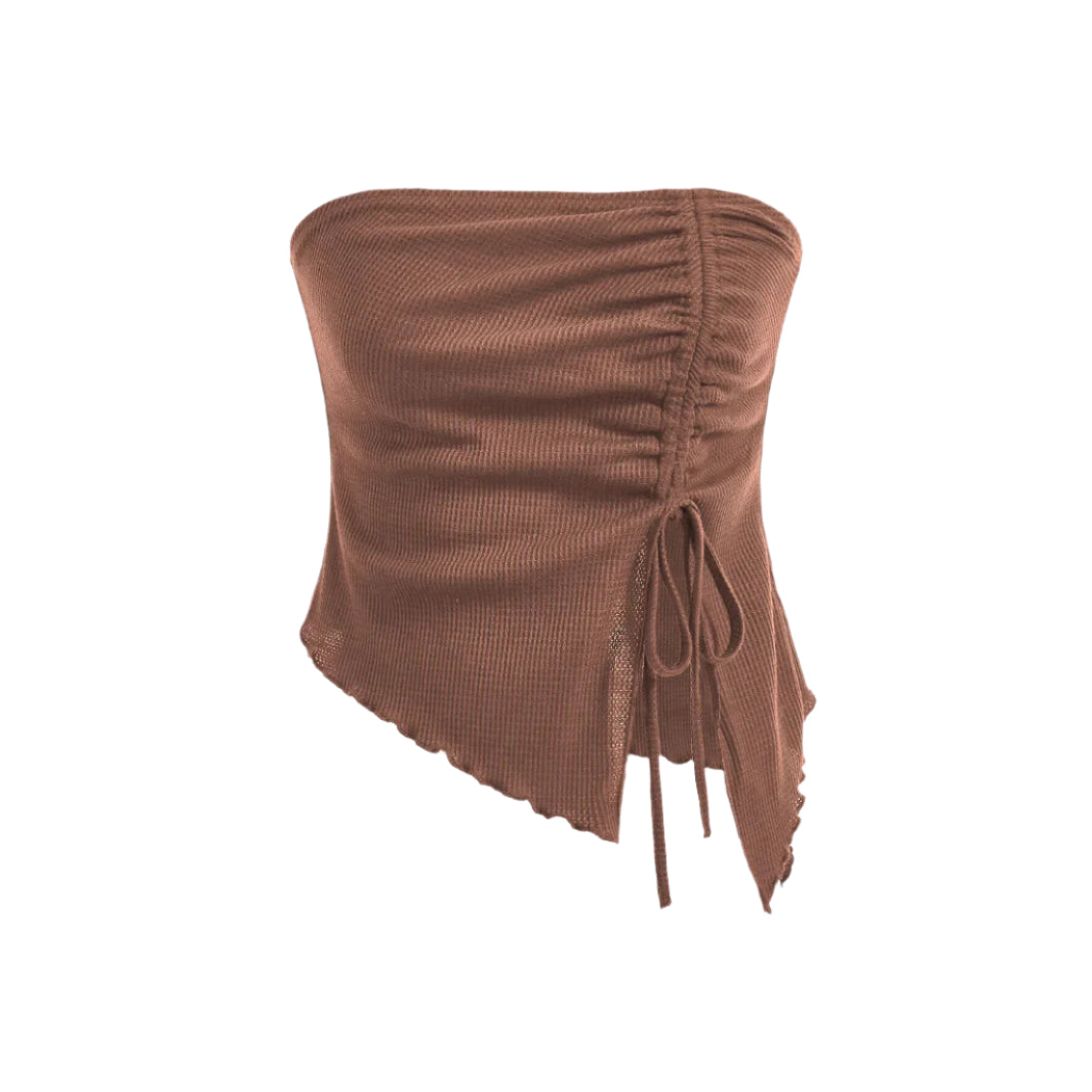 Strapless Y2K Crop
