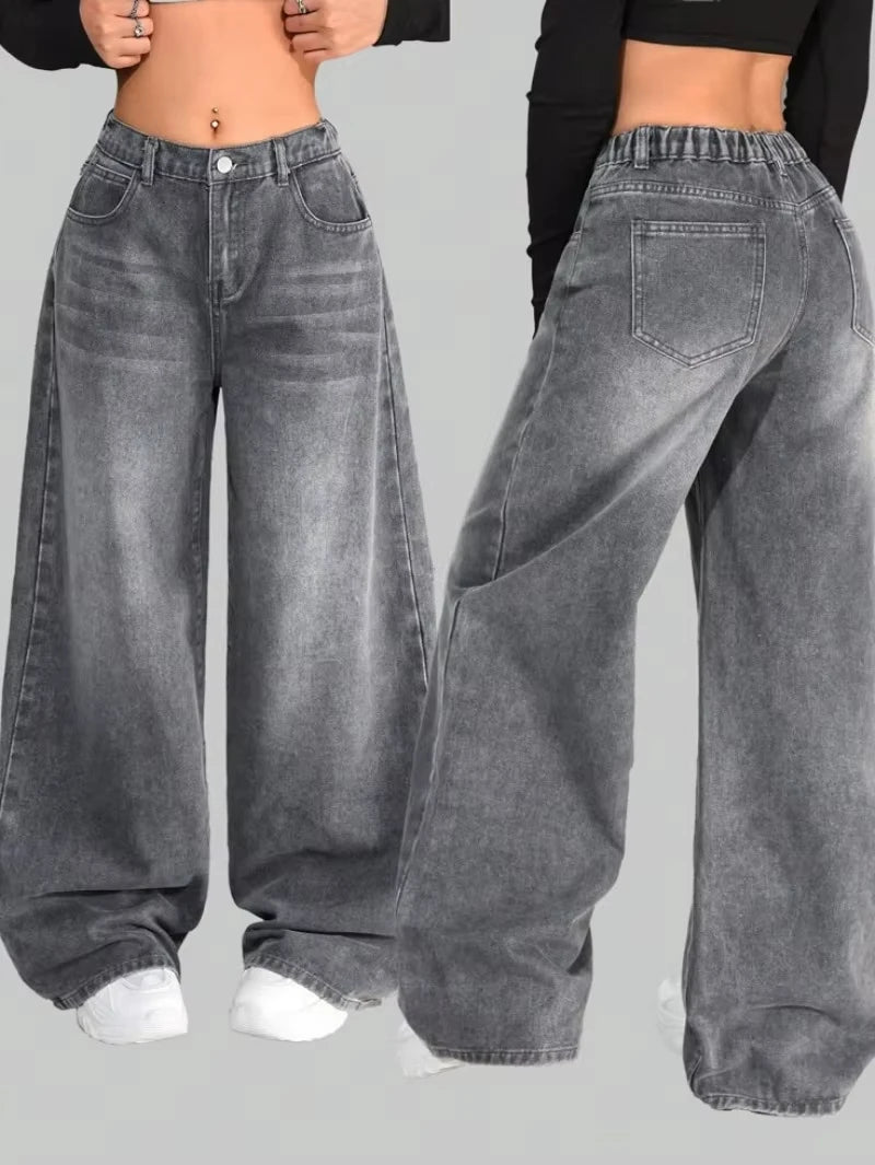 Y2K Fashion  Baggy Jeans Streetwear